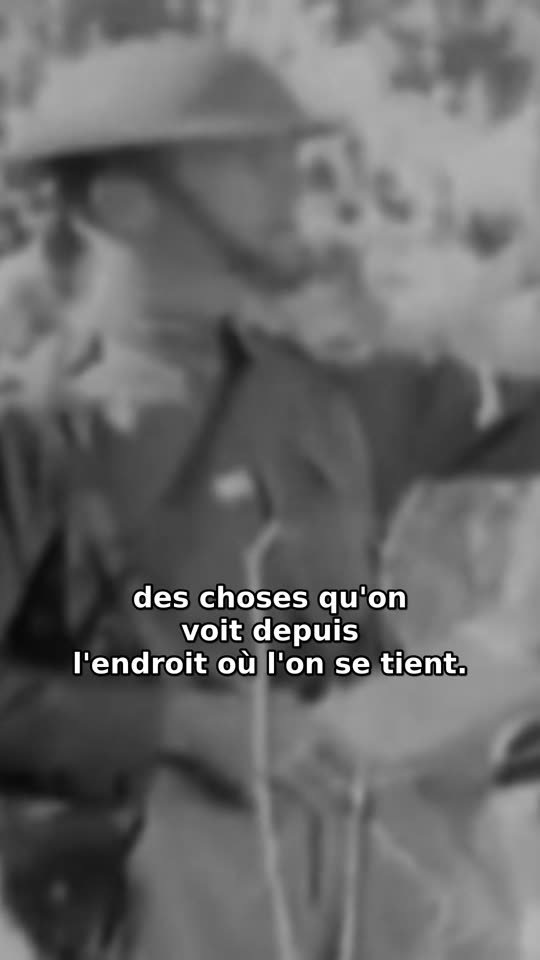 The same scene, with the French narration subtitled